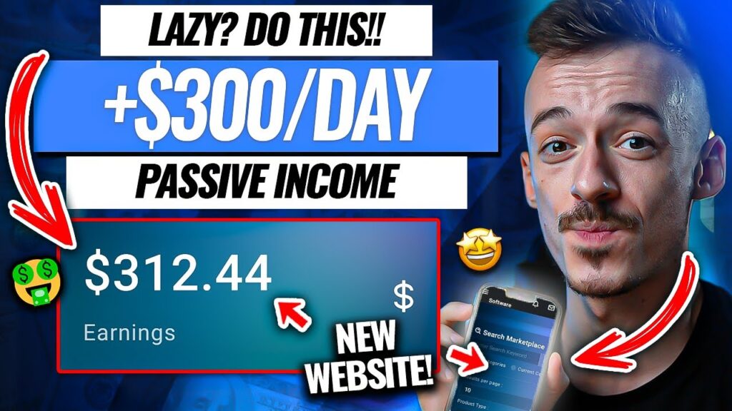 (+$300/Day) Laziest Side Hustle To Make From Your Phone Using AI | Make Money Online 2023