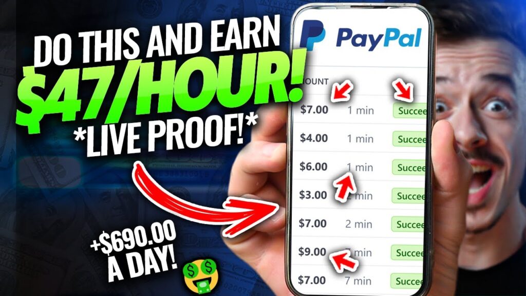 Lazy $47/HOUR (+$690/DAY!) Beginner Method To Make Money Online From Phone! (Make Money Online 2023)